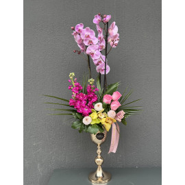 RENKLİ ORKİDE ARAJMANI